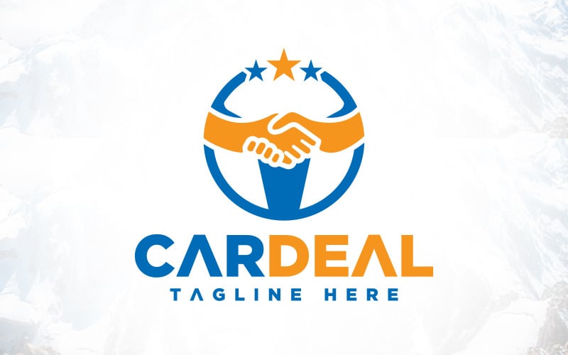 car business deal logo design original