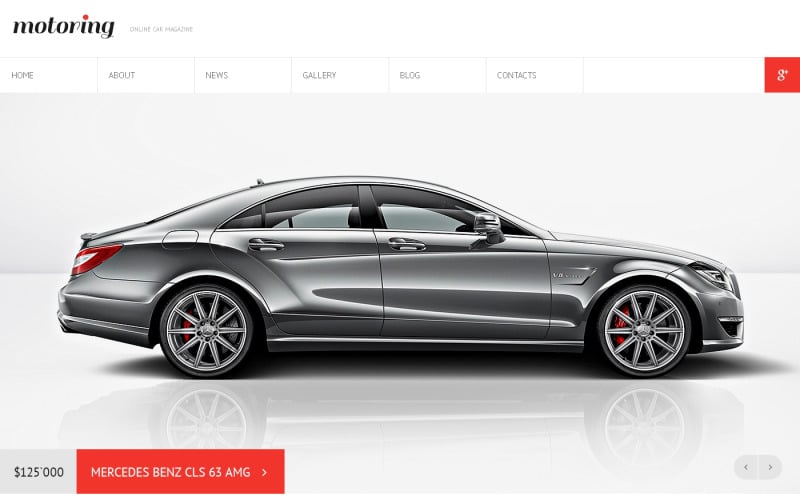 car club responsive joomla template original