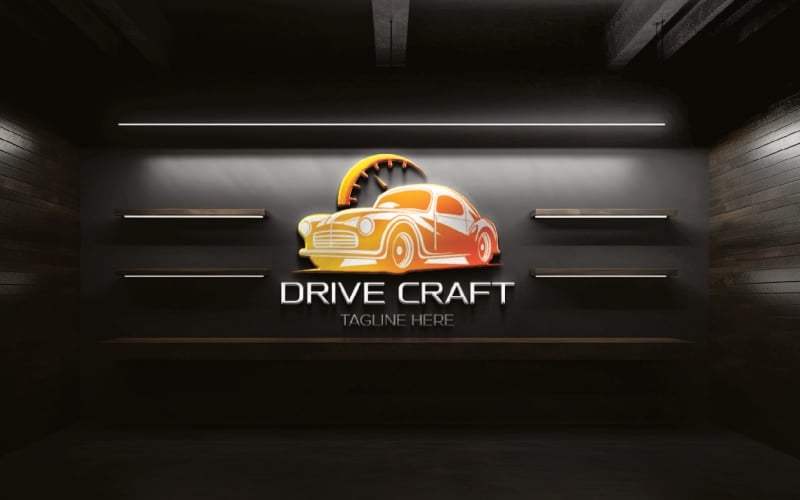 car logo template for car brands auto repair shops original
