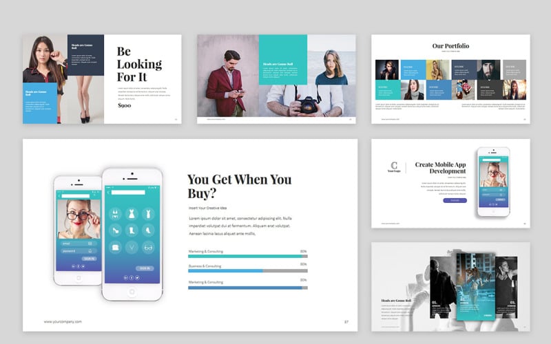 cardigan powerpoint template original