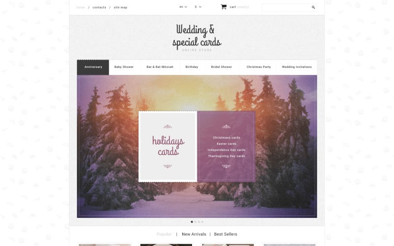 cards store prestashop theme original
