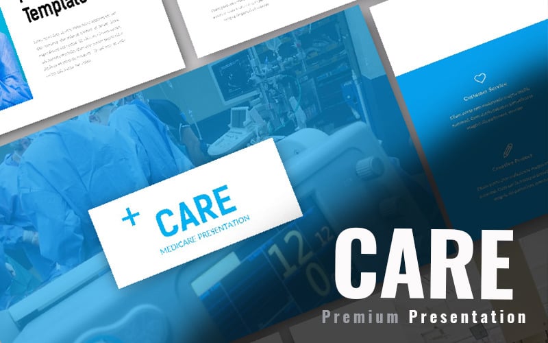 care medical powerpoint template original