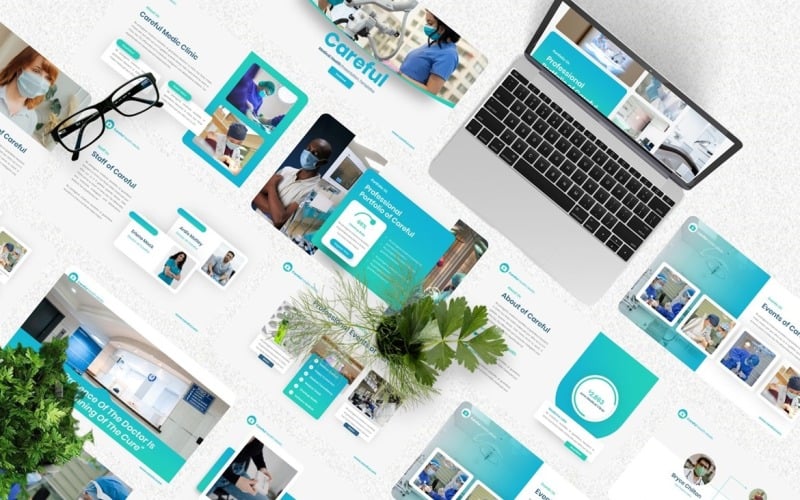 careful medical powerpoint template original