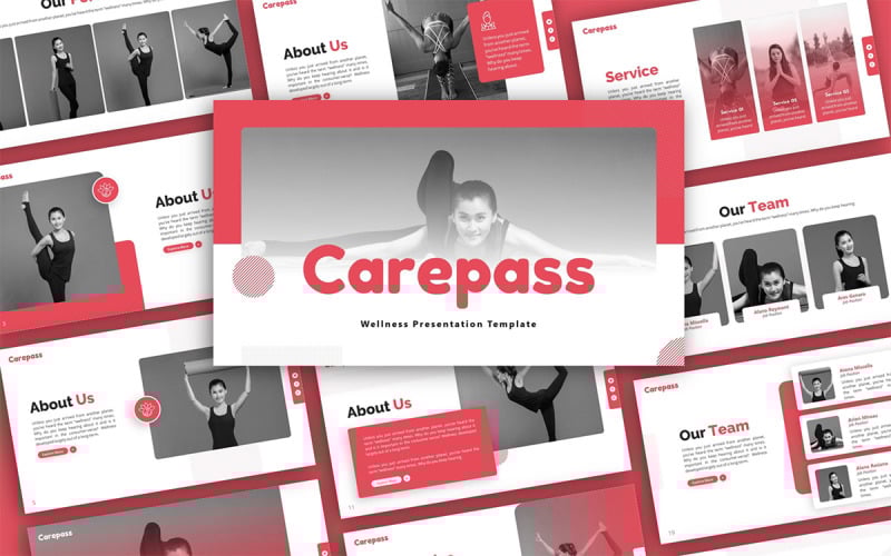 carepass wellness presentation template original
