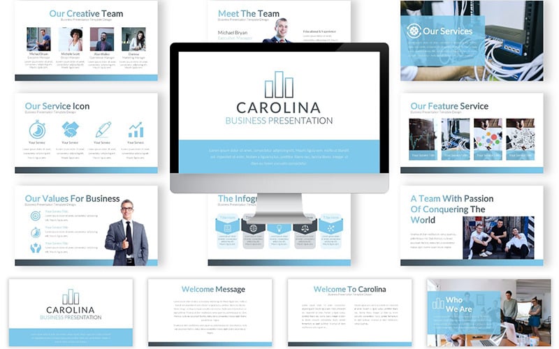carolina powerpoint template original
