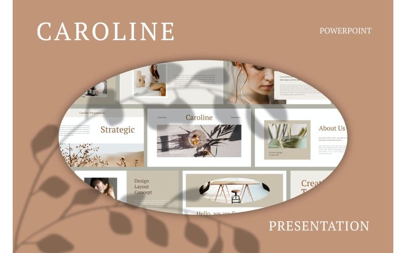 caroline multipurpose powerpoint template original