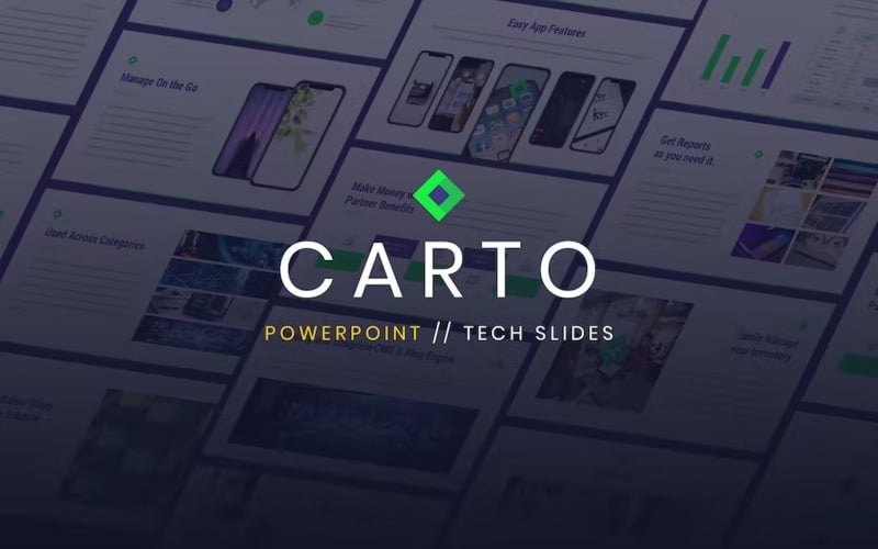 carto tech business powerpoint template original