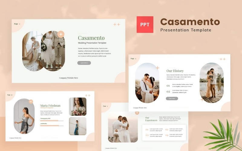 casamento wedding powerpoint template original