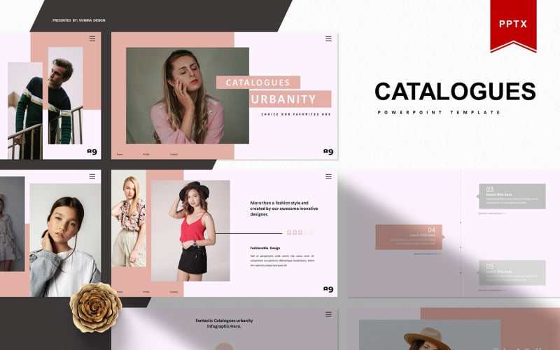 catalgues powerpoint template original