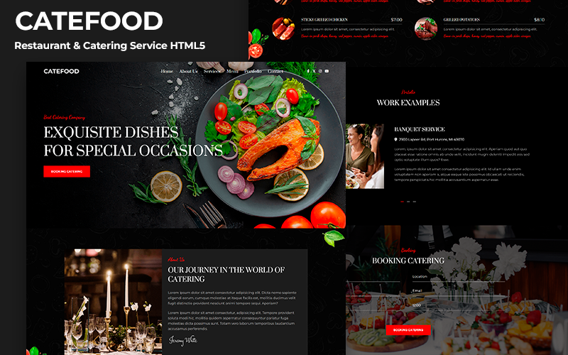 catefood restaurant amp catering service html landing page original