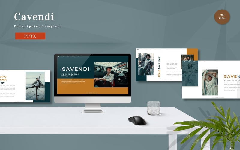 cavendi powerpoint template original