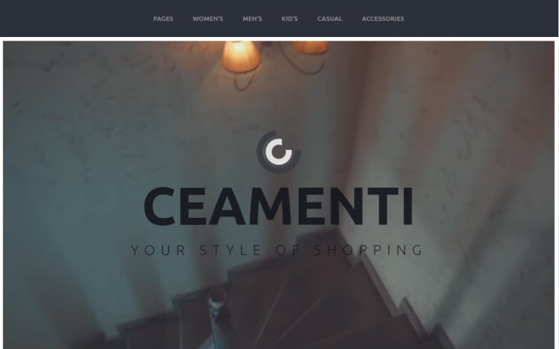 ceamenti your style of shopping prestashop theme original