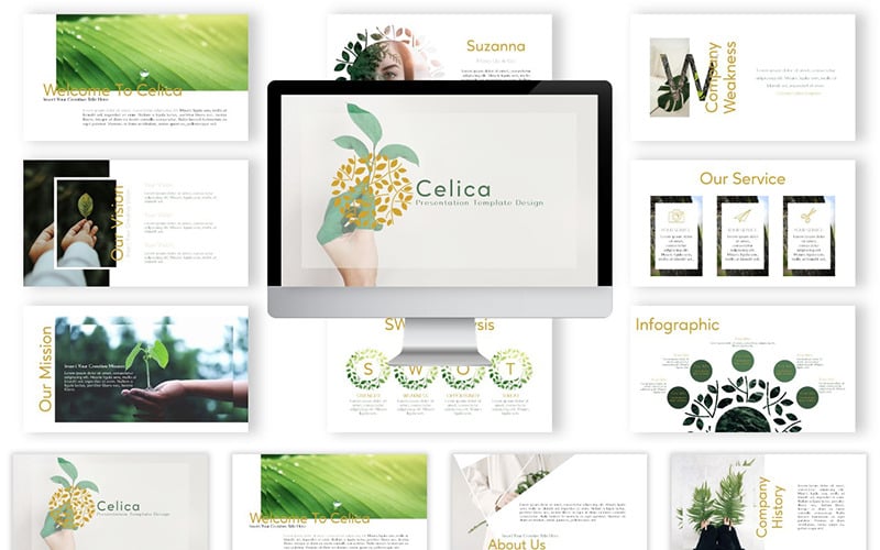 celica powerpoint template original