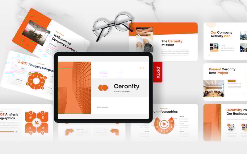 ceronity business powerpoint template original