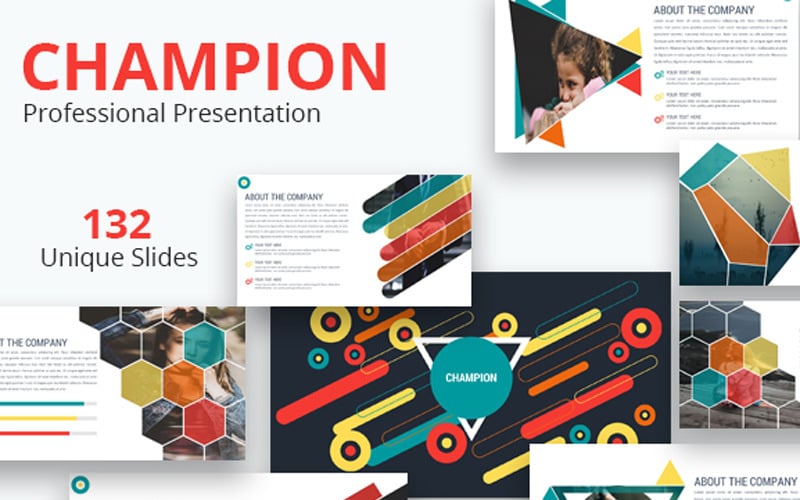 champion powerpoint template original