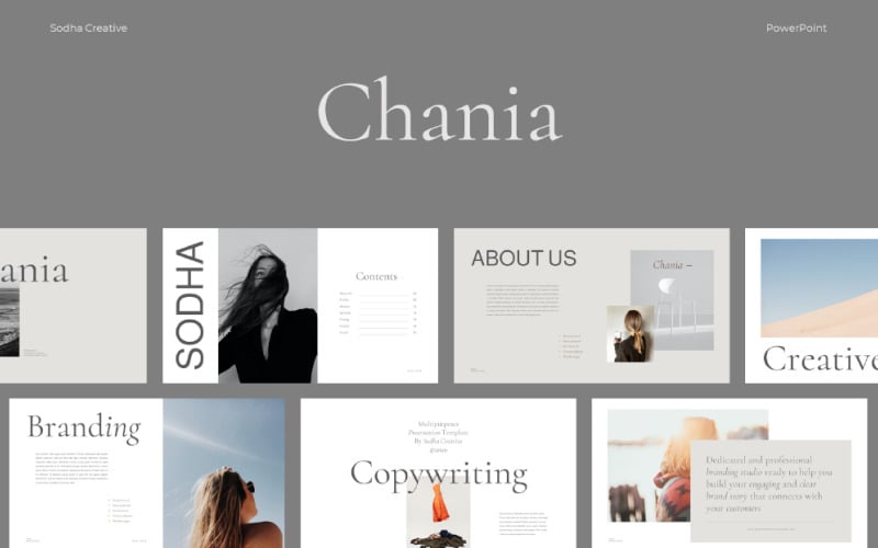 chania powerpoint template original