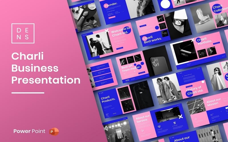 charli busines powerpoint template original