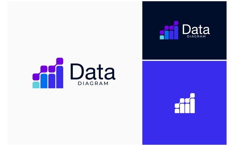 chart data business accounting logo original