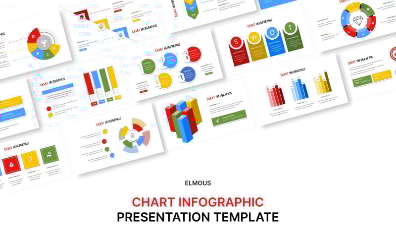 chart infographic powerpoint template original