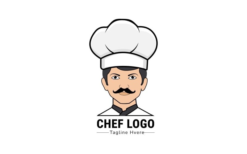 chef logo design templete original