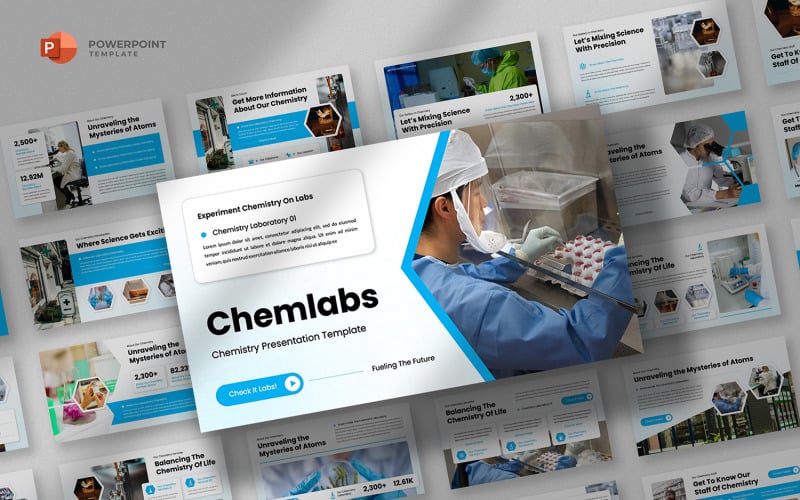 chemlabs chemistry lab powerpoint template original