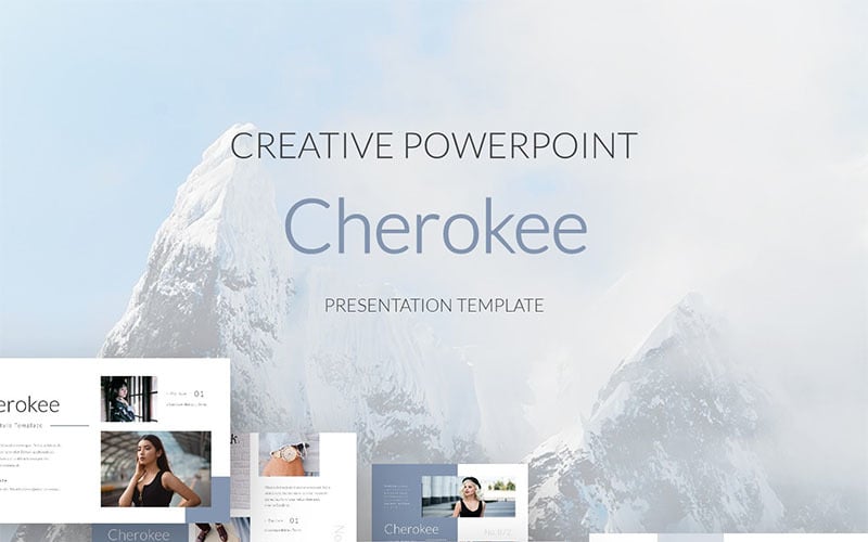 cherokee powerpoint template original