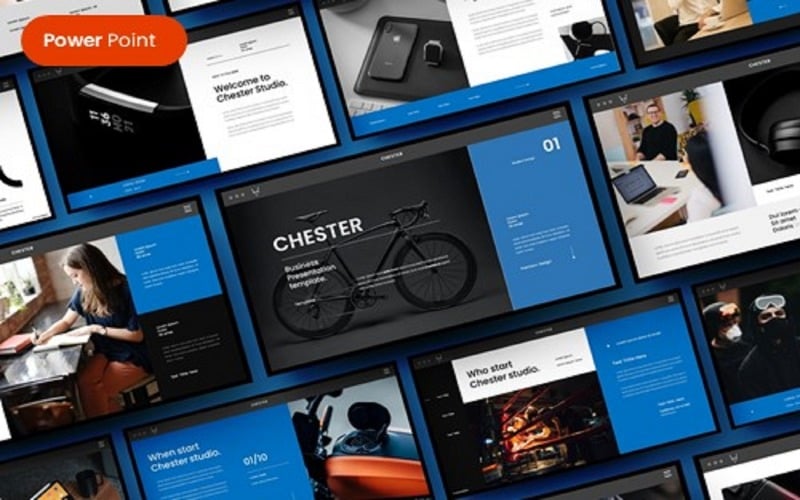 chester business powerpoint template original