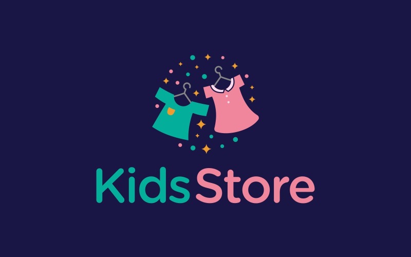 children clothing kids shop logo original
