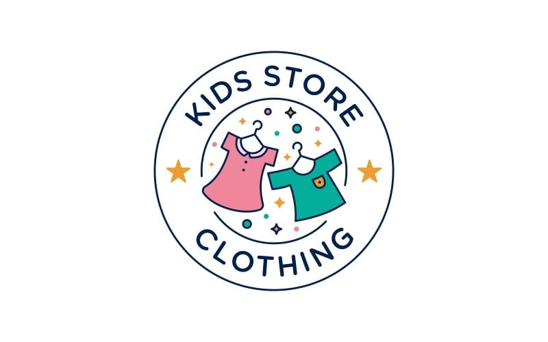 children clothing store logo original