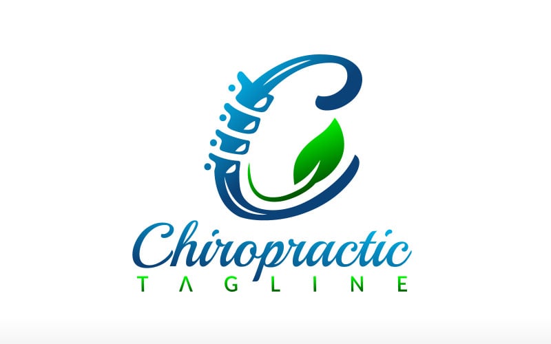 chiropractic logo letter c chiropractic logo holistic logo healing logo medical healthcare logo original