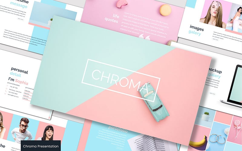 chroma powerpoint template original