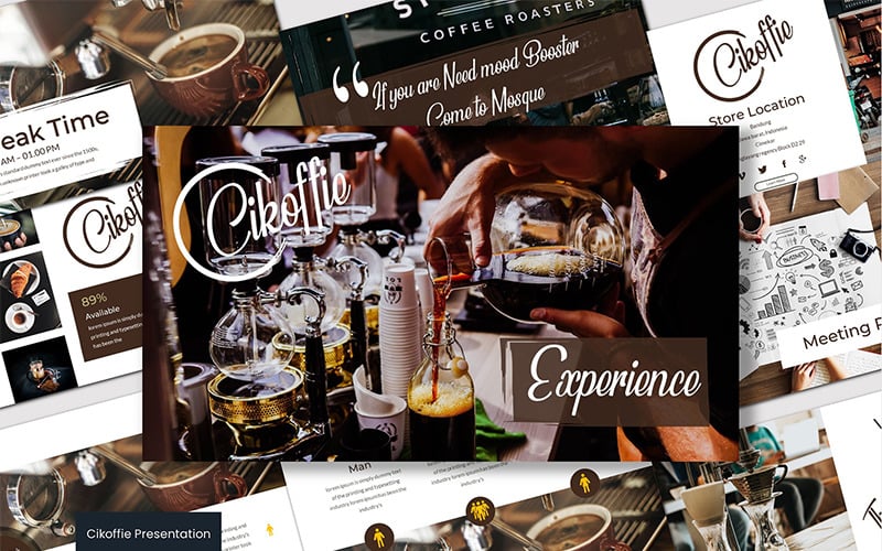 cikoffie powerpoint template original