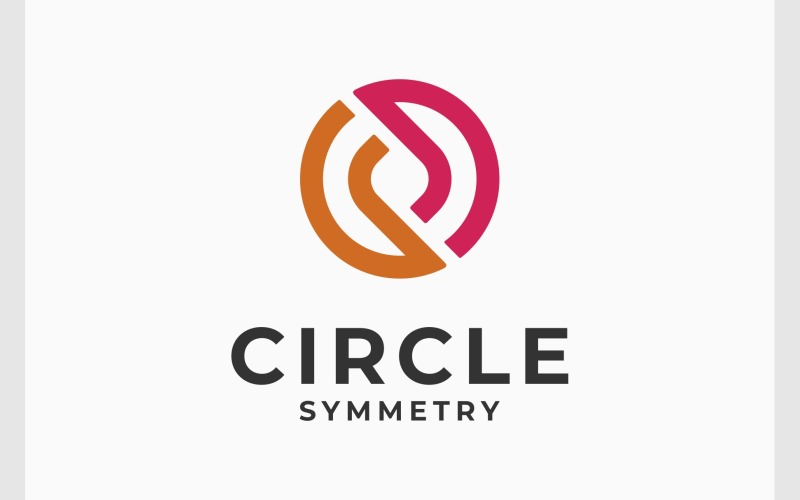 circle symmetry balance logo original