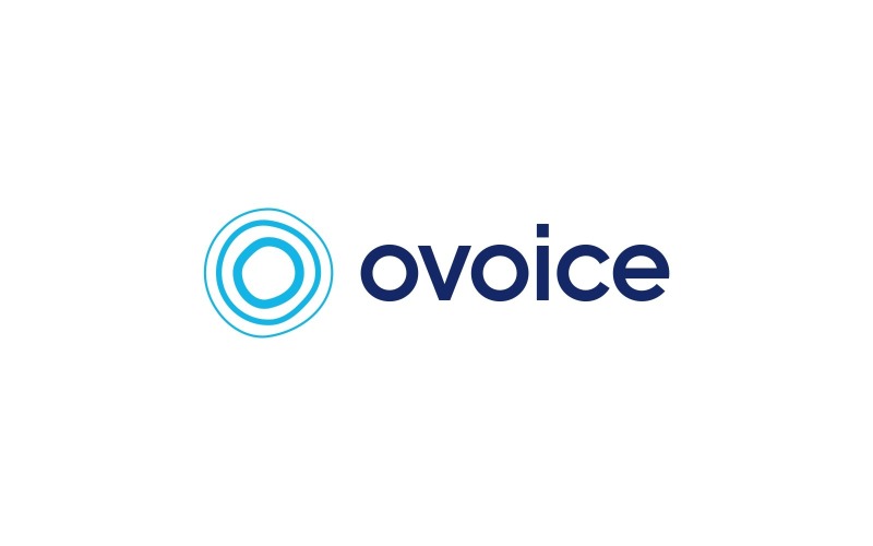 circle voice audio sound logo original