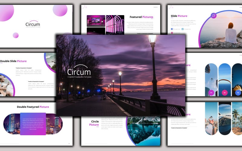circum creative business powerpoint template original