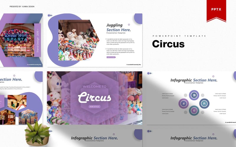 circus powerpoint template original