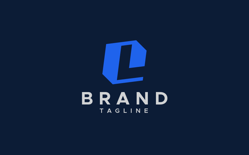 cl or lc letter minimal logo design original