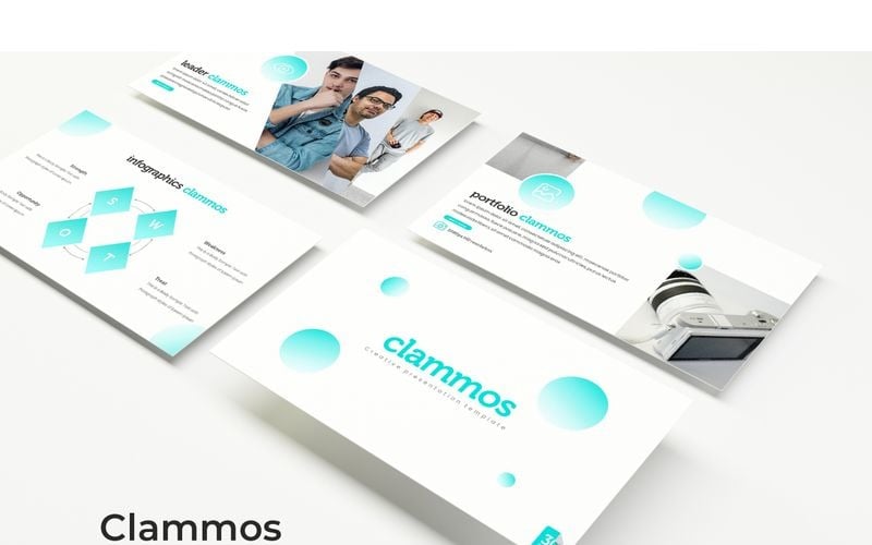 clammos powerpoint template original