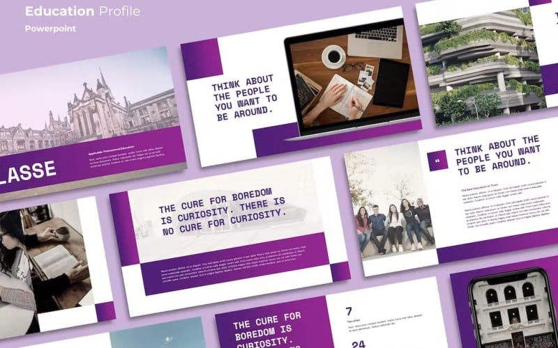 classe education profile powerpoint original