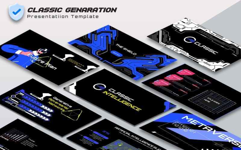 classic generation secure technology template original