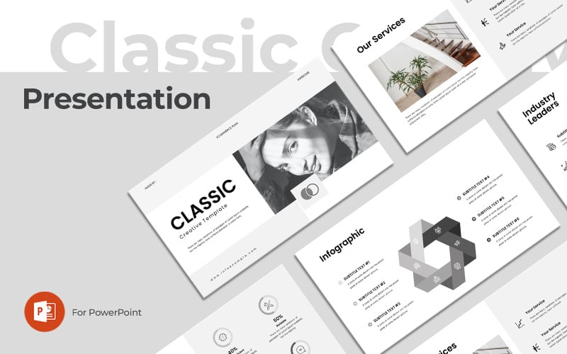 classic powerpoint layout presentation template original