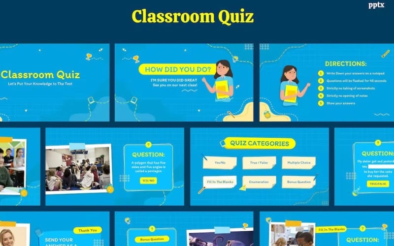 classroom quiz powerpoint original