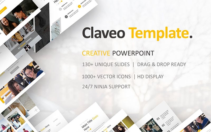claveo powerpoint template original