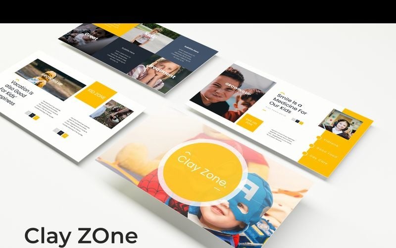 clayzone powerpoint template original