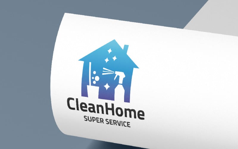 clean home pro service logo original