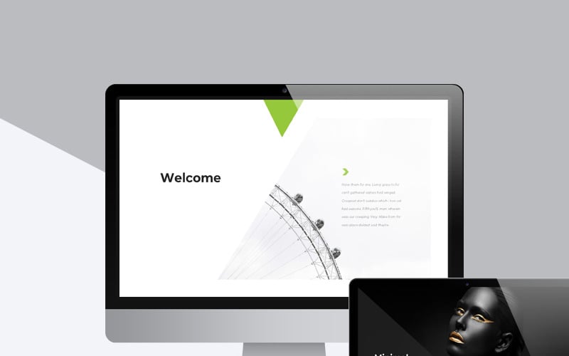 clean powerpoint template original