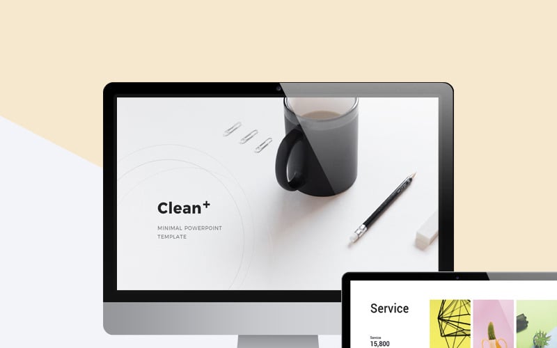 clean powerpoint template original