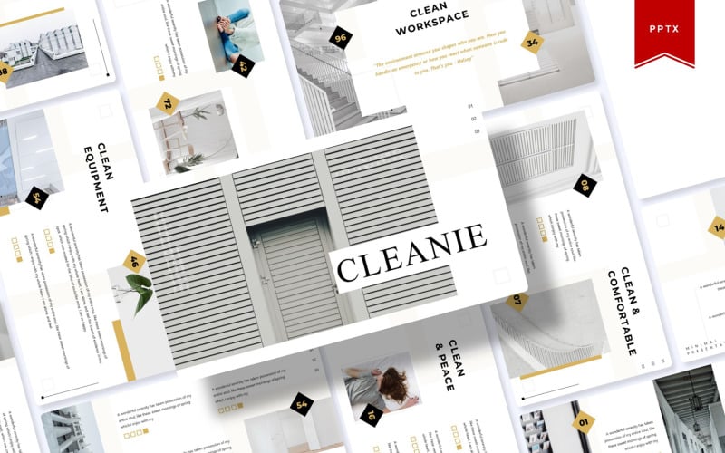 clean powerpoint template original