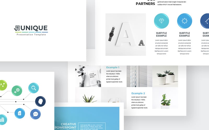 clean simple powerpoint template original