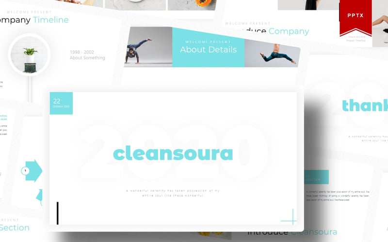 cleansoura powerpoint template original